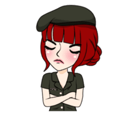 cute army,air force,police and navy (EN) sticker #6910361