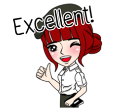 cute army,air force,police and navy (EN) sticker #6910362