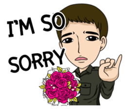 cute army,air force,police and navy (EN) sticker #6910365