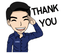 cute army,air force,police and navy (EN) sticker #6910371