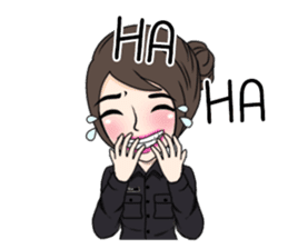 cute army,air force,police and navy (EN) sticker #6910381