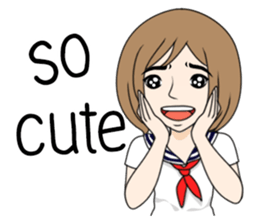 cute army,air force,police and navy (EN) sticker #6910385