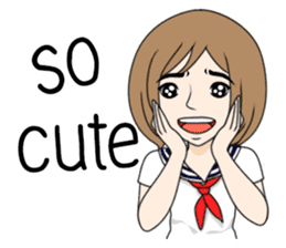 cute army,air force,police and navy (EN) sticker #6910385