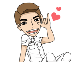 cute army,air force,police and navy (EN) sticker #6910391