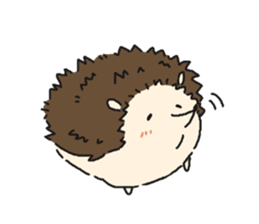 Stamp of a porcupine sticker #6910717