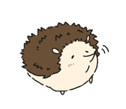 Stamp of a porcupine sticker #6910717