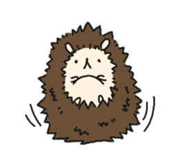 Stamp of a porcupine sticker #6910718