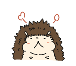 Stamp of a porcupine sticker #6910724