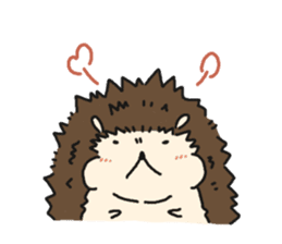 Stamp of a porcupine sticker #6910724