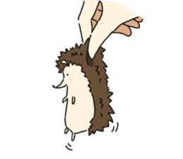 Stamp of a porcupine sticker #6910727