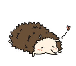 Stamp of a porcupine sticker #6910728