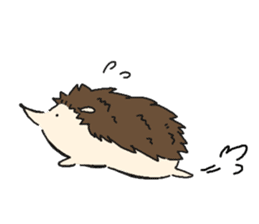 Stamp of a porcupine sticker #6910729