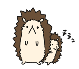 Stamp of a porcupine sticker #6910732