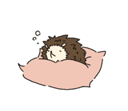 Stamp of a porcupine sticker #6910733