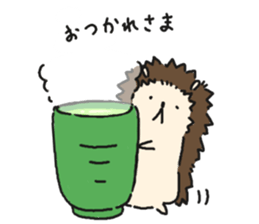 Stamp of a porcupine sticker #6910744