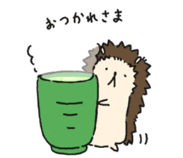 Stamp of a porcupine sticker #6910744