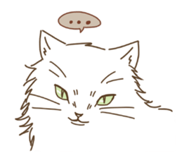 Ogawa Neko sticker #6910947