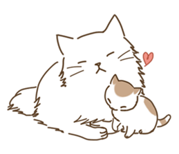 Ogawa Neko sticker #6910950