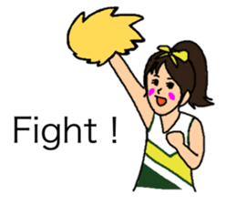 We Love cheerleader!(English) sticker #6911232