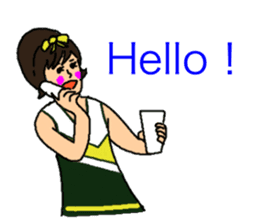 We Love cheerleader!(English) sticker #6911248