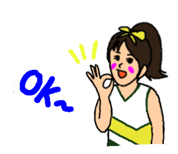 We Love cheerleader!(English) sticker #6911250