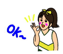 We Love cheerleader!(English) sticker #6911250