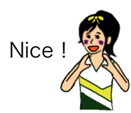 We Love cheerleader!(English) sticker #6911264