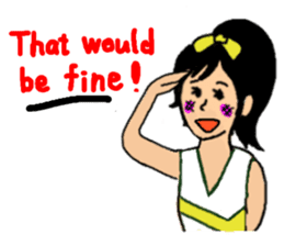 We Love cheerleader!(English) sticker #6911265