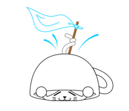 Cat Cup sticker #6911300