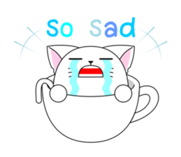 Cat Cup sticker #6911306