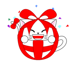 Cat Cup sticker #6911307