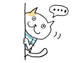 A  FUNNY CAT NAMED NEKO-KICHI sticker #6911337