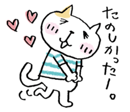 A  FUNNY CAT NAMED NEKO-KICHI sticker #6911343