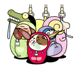 Sleeping bag Animals sticker #6911533