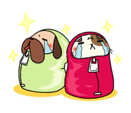 Sleeping bag Animals sticker #6911549