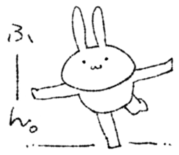 Thukiusagi HareMARU. sticker #6912054