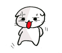 Scottish fold Sticker sticker #6912074