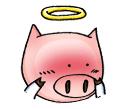 Bumo the Heavenly Pig sticker #6912352