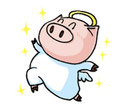 Bumo the Heavenly Pig sticker #6912356