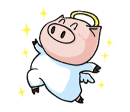 Bumo the Heavenly Pig sticker #6912356