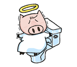 Bumo the Heavenly Pig sticker #6912357