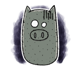 Bumo the Heavenly Pig sticker #6912370