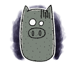 Bumo the Heavenly Pig sticker #6912370