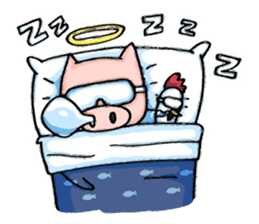 Bumo the Heavenly Pig sticker #6912372