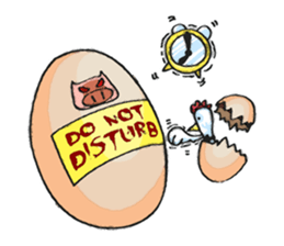 Bumo the Heavenly Pig sticker #6912377