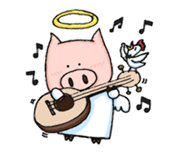 Bumo the Heavenly Pig sticker #6912380