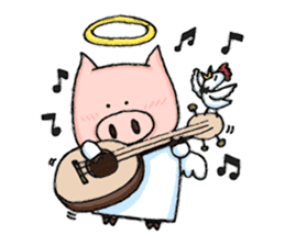 Bumo the Heavenly Pig sticker #6912380