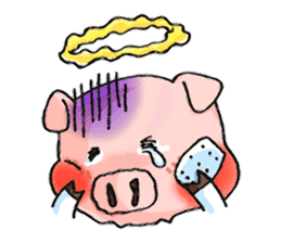 Bumo the Heavenly Pig sticker #6912385