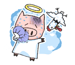Bumo the Heavenly Pig sticker #6912389