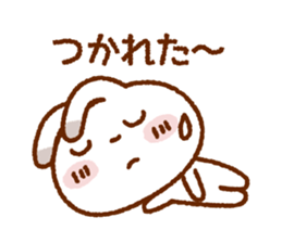 Spotted rabbit sticker #6912478